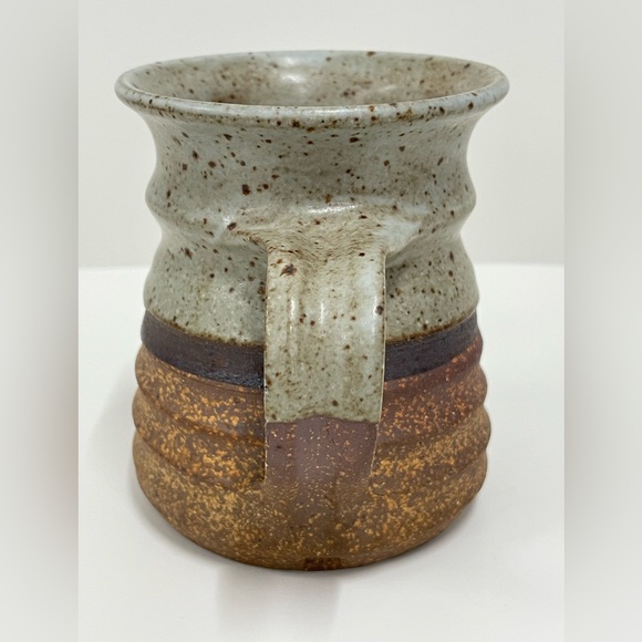 Vintage Stoneware Ceramic Pottery Mug, 3.75” - Picture 5 of 5